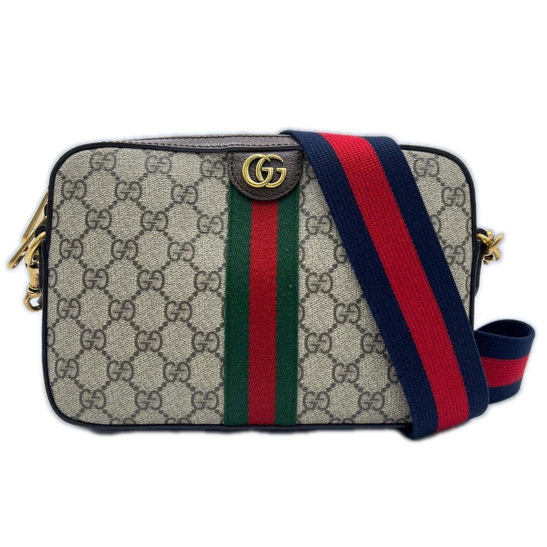 GUCCI GG Supreme Ophidia Medium Crossbody Bag 699439 Shoulder Brown Beige Men's: --- Catalog ---Category: SizeSize (HxWxD): 16cm x 24cm x 4cm / 6.29'' x 9.44'' x 1.57''Strap Length: 126cm / 49.6''Category: DesignType: Shoulder bagColor: Beige, BrownGender: MenClosure: ZipperMateri