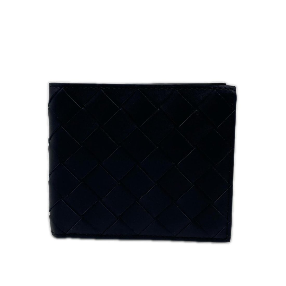 BOTTEGA VENETA Intrecciato 743211 Bi-fold Wallet, Navy Calf Leather, Men's: --- Catalog ---Category: SizeSize (HxWxD): 9.5cm x 11cm x 1.5cm / 3.74'' x 4.33'' x 0.59''Category: DesignType: Wallet (bi-fold)Color: NavyGender: MenClosure: OpenMaterial: Leather Leather/Fur Type: C