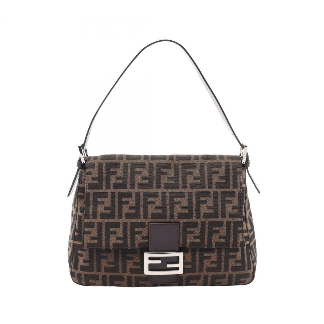 Fendi Mamma Bucket Zucca Shoulder Bag/Handbag, Canvas and Leather, Women's, Beige, Black, Brown: --- Catalog ---Category: SizeSize (HxWxD): 21cm x 29cm x 12cm / 8.26'' x 11.41'' x 4.72''Category: DesignType: Handbag, Shoulder bagColor: Beige, Black, BrownGender: WomenMaterial: Canvas , Leather Ca