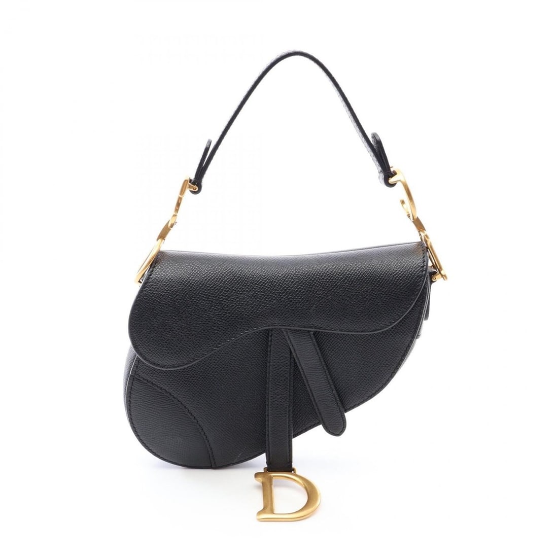 Christian Dior Dior SADDLE Saddle Bag Handbag, Leather, Women's, Black: --- Catalog ---Category: SizeSize (HxWxD): 13cm x 17.5cm x 6cm / 5.11'' x 6.88'' x 2.36''Category: DesignType: HandbagColor: BlackGender: WomenMaterial: Leather Category: GeneralBrand: Christian Dior-