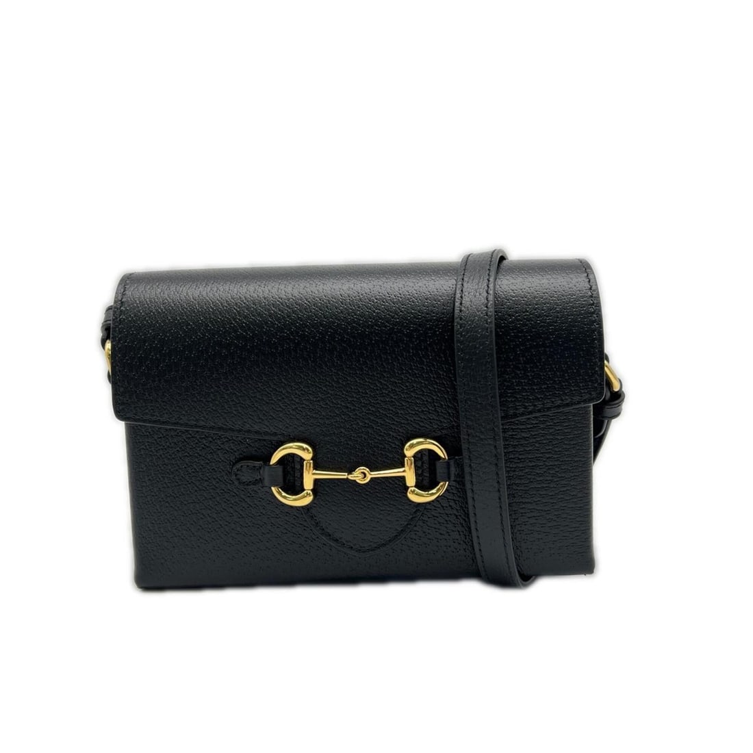 GUCCI Leather Horsebit 1955 732314 Shoulder Bag, Black Leather, Women's: --- Catalog ---Category: SizeSize (HxWxD): 13cm x 18cm x 5.5cm / 5.11'' x 7.08'' x 2.16''Strap Length: 120cm / 47.24''Category: DesignType: Shoulder bagColor: BlackGender: WomenClosure: MagnetMaterial
