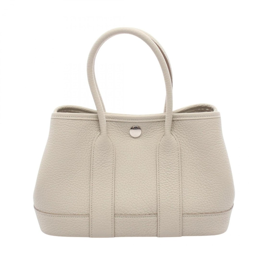 Hermes Neo Garden 23 Handbag, Leather, Negonda Women's, Gray: --- Catalog ---Category: SizeSize (HxWxD): 16cm x 23cm x 10cm / 6.29'' x 9.05'' x 3.93''Category: DesignType: HandbagColor: GrayGender: WomenMaterial: Negonda leather Category: GeneralBrand: Hermes---