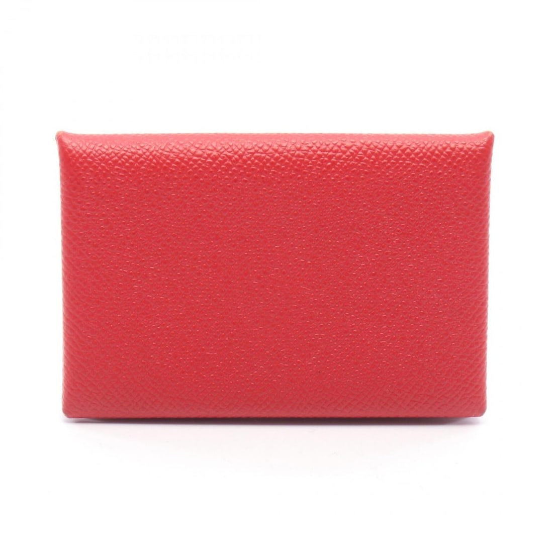 Hermes Calvi Vermilion Wallet - Coin Purse Veau Epsom Leather Women's Red: --- Catalog ---Category: SizeSize (HxWxD): 7cm x 10.5cm x 1.5cm / 2.75'' x 4.13'' x 0.59''Category: DesignType: Coin purse/coin caseColor: Red colorGender: WomenMaterial: Epsom leather Category: Gener