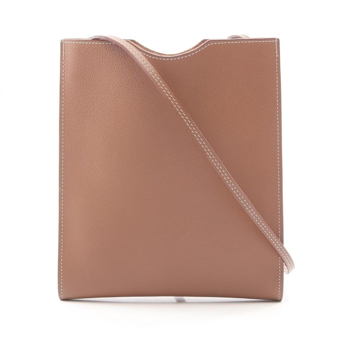 Hermes HERMES Onimetou Gold Shoulder Bag Handbag Evercalf Leather Women's Tone (1 of 16)
