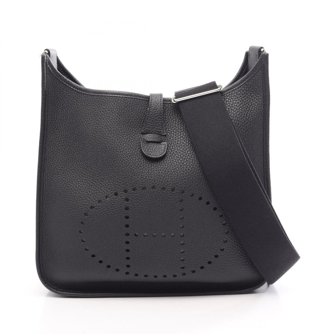 Hermes Evelyne 3 Trois PM Shoulder Bag Handbag Leather Taurillon Clemence Women's Black (1 of 11)