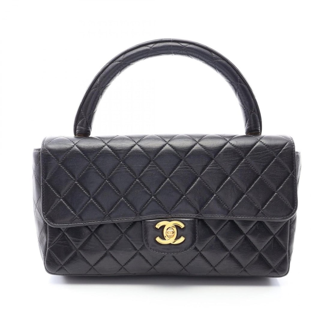 Chanel Matelassé Mother-Daughter Bag Set, Handbag, Lambskin Leather, Women's, Black: --- Catalog ---Category: SizeSize (HxWxD): 14cm x 26cm x 6.5cm / 5.51'' x 10.23'' x 2.55''Category: DesignType: HandbagColor: BlackGender: WomenMaterial: Leather Leather/Fur Type: LambskinCategory: Ge