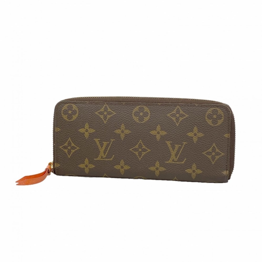 Louis Vuitton Monogram Portefeuille Clemence Long Wallet M61536 Brown Poppy Petal (Women's): --- Catalog ---Category: SizeSize (HxWxD): 8.5cm x 19.5cm x 1.5cm / 3.34'' x 7.67'' x 0.59''Category: DesignType: Long wallet (bi-fold)Color: Brown, Poppy petalGender: WomenCategory: GeneralMPN: M6153