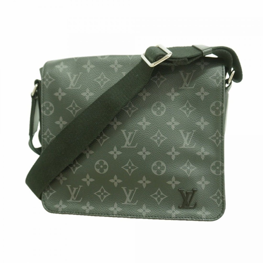 Louis Vuitton Monogram Eclipse District PM Shoulder Bag M44000 Black Men's: --- Catalog ---Category: SizeSize (HxWxD): 23cm x 25cm x 6.5cm / 9.05'' x 9.84'' x 2.55''Category: DesignType: Shoulder bagColor: BlackGender: MenCategory: GeneralMPN: M44000Brand: Louis Vuitton--- It