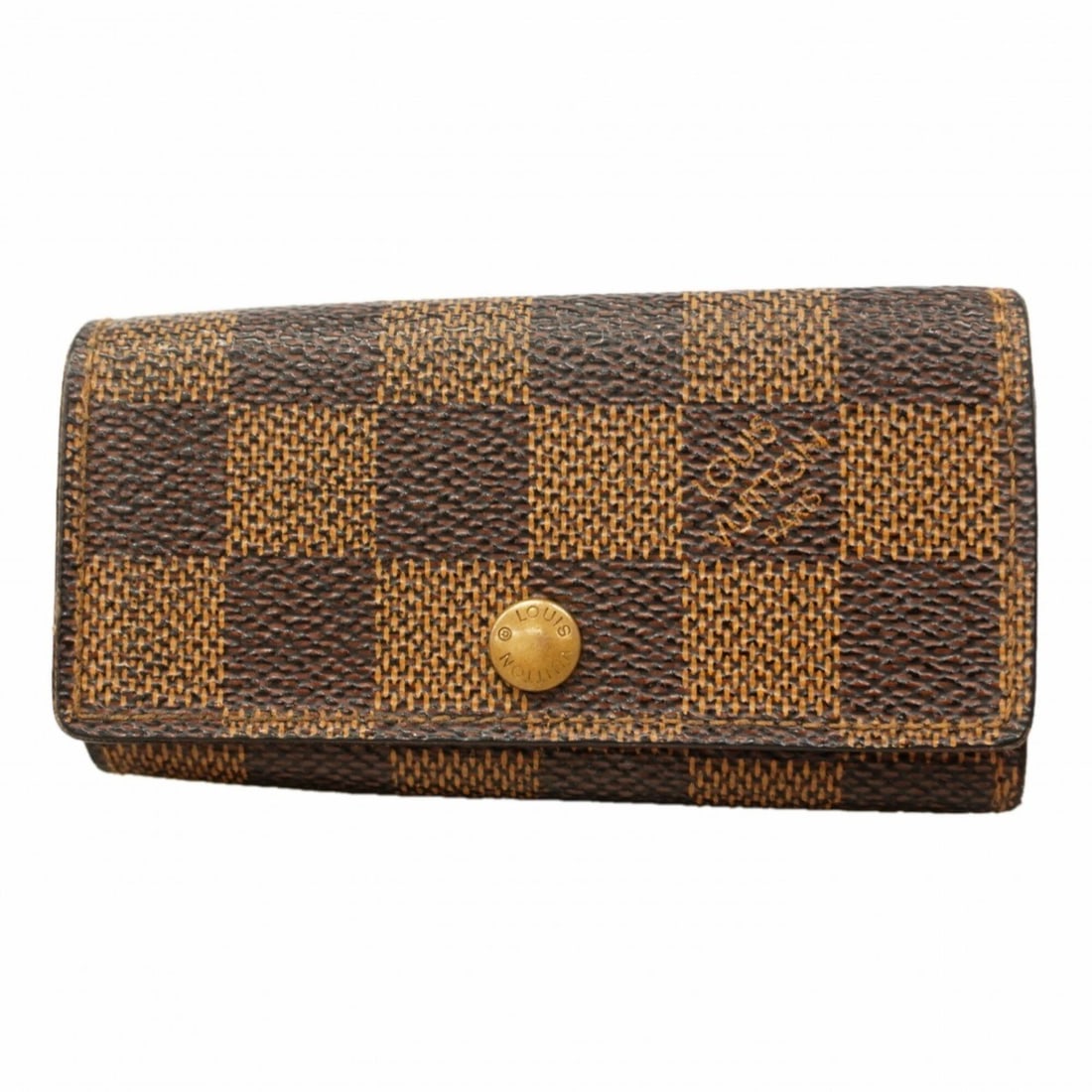 Louis Vuitton Accessories/Key Case Damier Multicles 4 N62631 Ebene Men's/Women's: --- Catalog ---Category: DesignType: KeycaseColor: EbeneGender: Men,WomenCategory: GeneralMPN: N62631Brand: Louis VuittonCategory: Physical PropertiesSize (HxWxD): 6cm x 10.5cm x 1.5cm / 2.36'' x 4.13