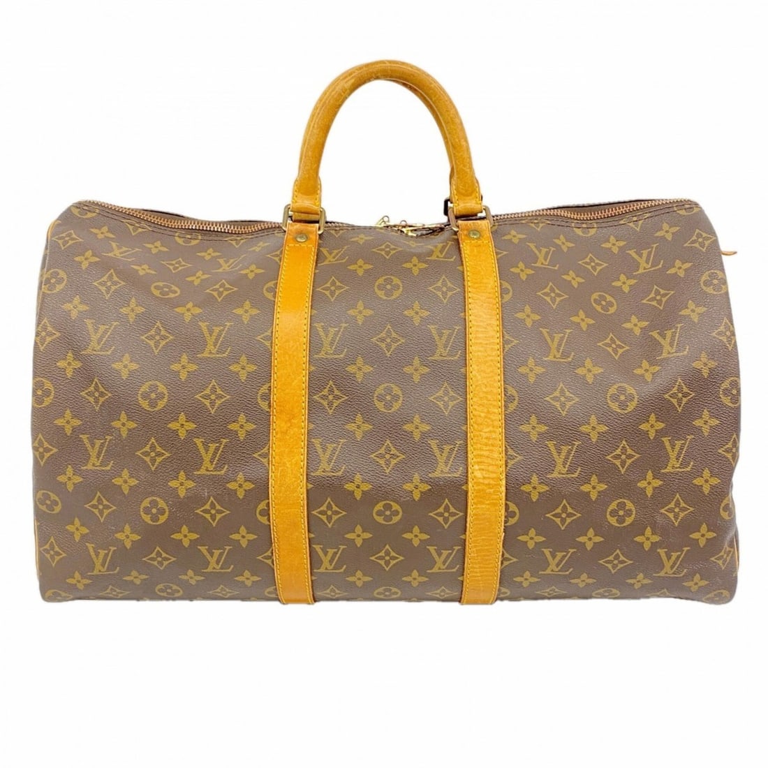 Louis Vuitton Bags - Boston Monogram Keepall 50 M41426 Brown Men's & Women's: --- Catalog ---Category: SizeSize (HxWxD): 28.5cm x 50cm x 22cm / 11.22'' x 19.68'' x 8.66''Category: DesignType: Boston bagColor: BrownGender: Men,WomenCategory: GeneralMPN: M41426Brand: Louis Vuitto