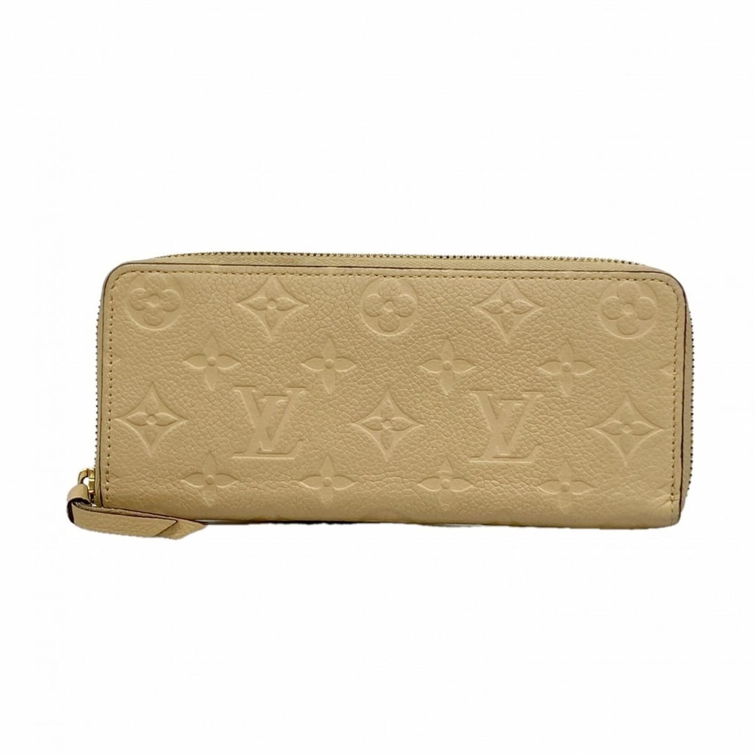 Louis Vuitton Monogram Empreinte Portefeuille Clemence Long Wallet M60173 Dune Ladies: --- Catalog ---Category: SizeSize (HxWxD): 9cm x 19.5cm x 2cm / 3.54'' x 7.67'' x 0.78''Category: DesignType: Long wallet (bi-fold)Color: DuneGender: WomenCategory: GeneralMPN: M60173Brand: Louis Vuit