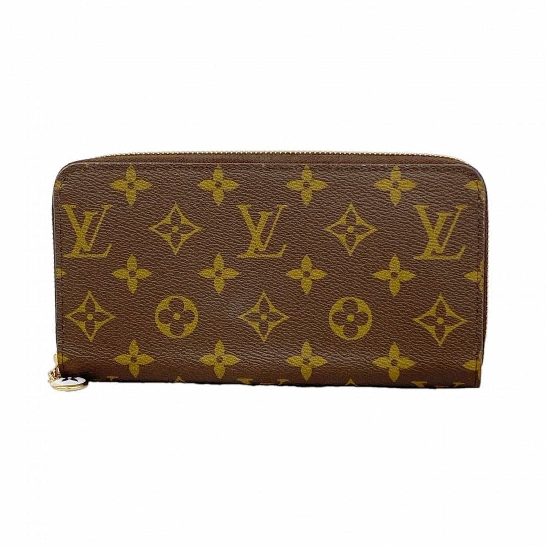 Louis Vuitton Monogram Zippy Wallet M14815 Brown Azure Blue Women's Long (1 of 12)