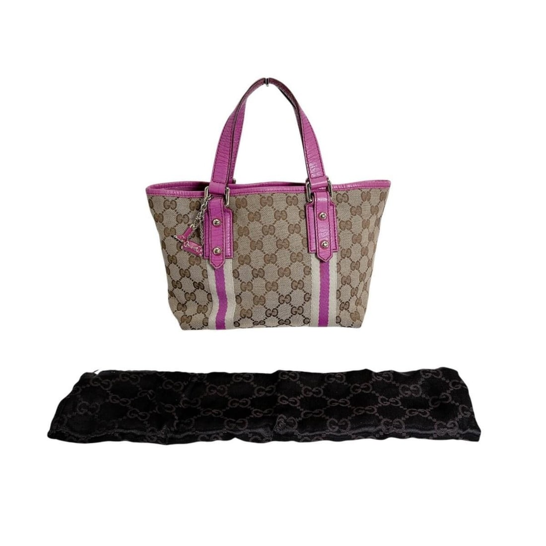 Gucci GUCCI Handbag Tote Bag GG Canvas 139261 Brown Pink: --- Catalog ---Category: SizeSize (HxWxD): 17cm x 30cm x 10.5cm / 6.69'' x 11.81'' x 4.13''Category: DesignType: Handbag, Tote bagColor: Brown, PinkGender: WomenMaterial: GG canvas Category: GeneralMP