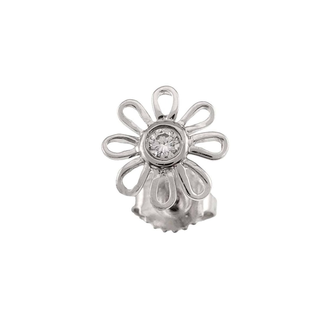 Tiffany & Co. Daisy Diamond Earring, Platinum, Single Earring (Single Earring) (1 of 11)