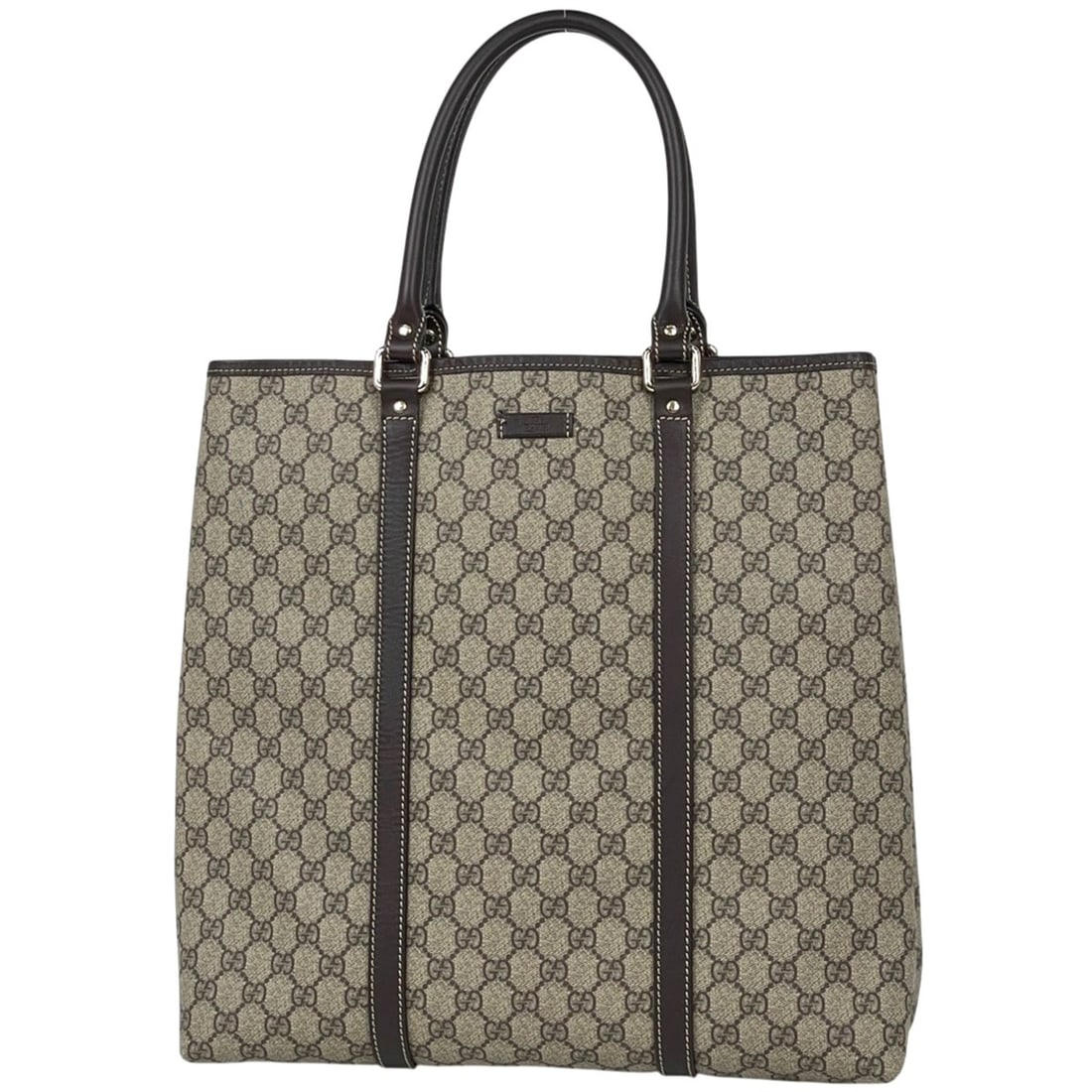 Gucci GUCCI Tote Bag GG Pattern Coated Canvas Brown 223668 Women's: --- Catalog ---Category: SizeSize (HxWxD): 37cm x 37cm x 11cm / 14.56'' x 14.56'' x 4.33''Category: DesignType: Tote bagColor: BrownGender: WomenMaterial: Coated canvas , Leather Category: GeneralBran