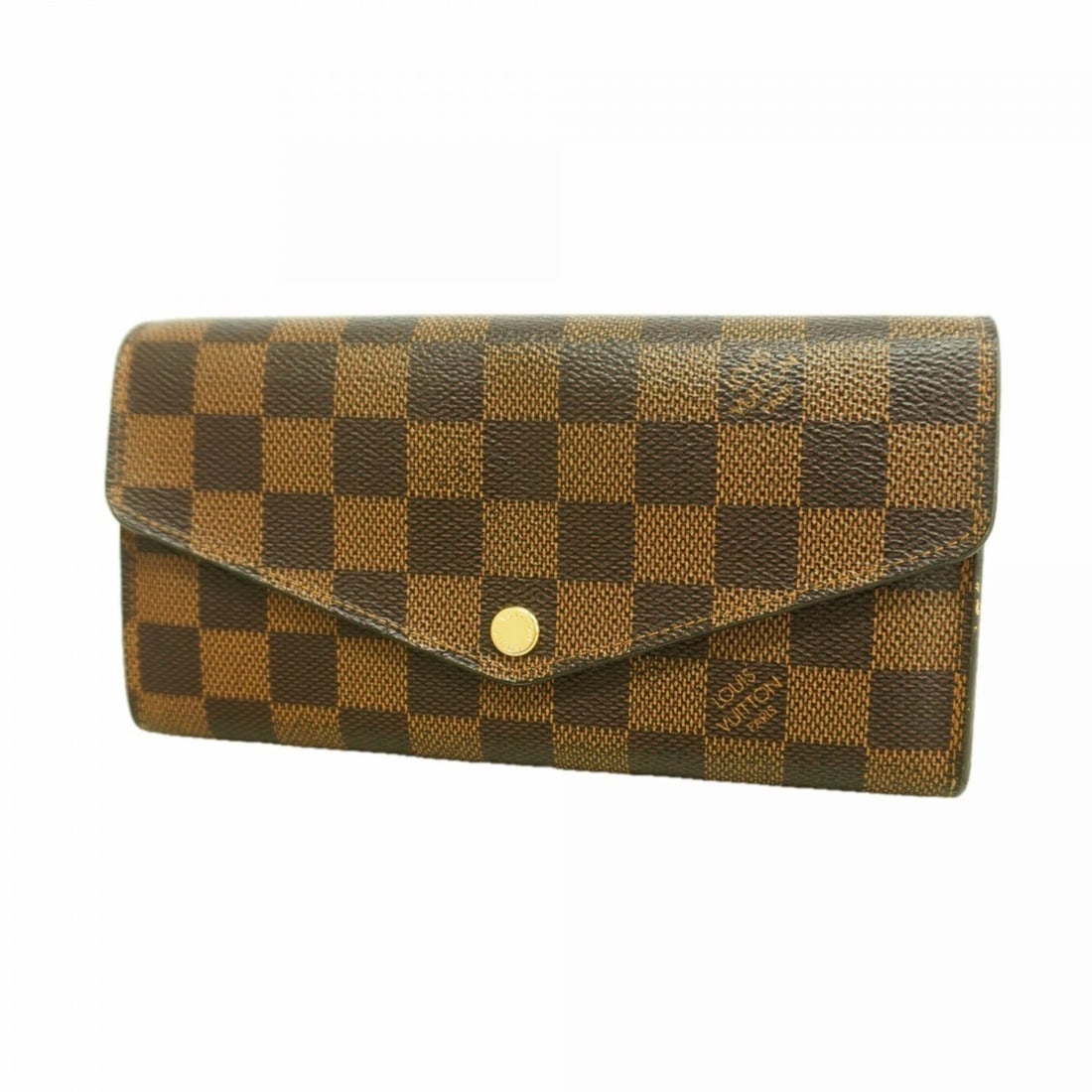 Louis Vuitton Damier Portefeuille Sarah Long Wallet N63209 Ebene Women's: --- Catalog ---Category: SizeSize (HxWxD): 10cm x 19cm x 3cm / 3.93'' x 7.48'' x 1.18''Category: DesignType: Long wallet (bi-fold)Color: EbeneGender: WomenCategory: GeneralMPN: N63209Brand: Louis Vuit