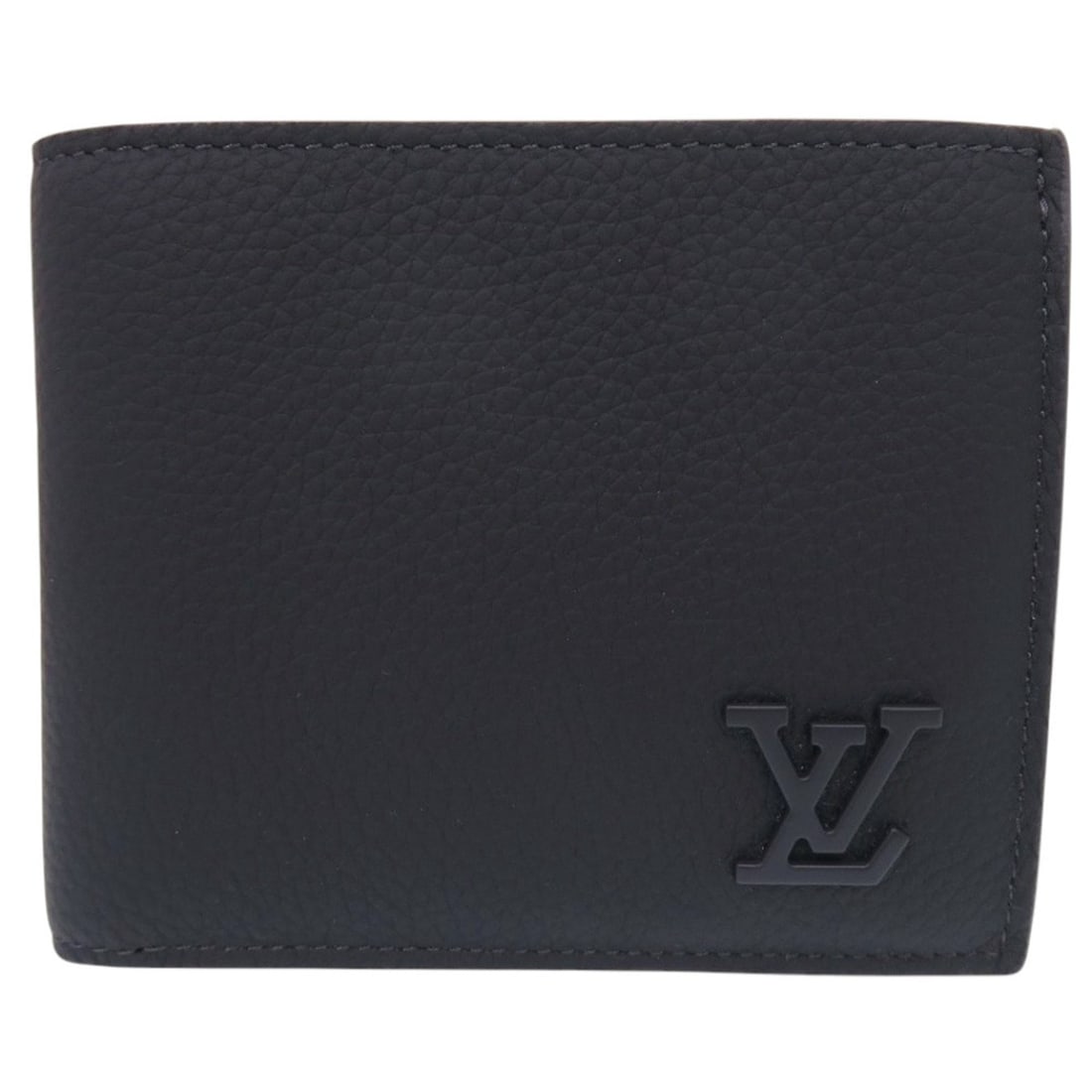 Louis Vuitton Portefeuille Marco Aerogram M81742 Leather Navy Bi-fold Wallet LV 1005 LOUIS VUITTON: --- Catalog ---Category: SizeSize (HxWxD): 9.5cm x 11.5cm x 3cm / 3.74'' x 4.52'' x 1.18''Category: DesignType: Wallet (bi-fold)Color: NavyGender: MenMaterial: Leather Category: GeneralMPN: M81742Bran