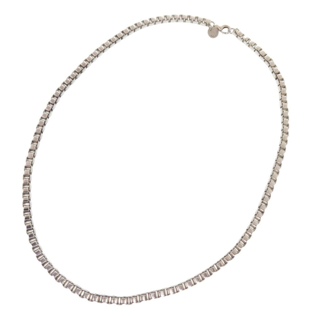 Tiffany & Co. Venetian Link Sterling Silver 925 Necklace (Silver) 0880 TIFFANY&Co. (1 of 10)