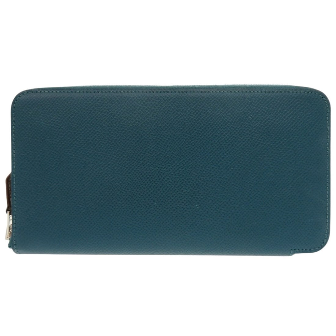 Hermes Azap Long Silk In Veau Epsom Vert Bosphore D Stamp Wallet 0842HERMES: --- Catalog ---Category: SizeSize (HxWxD): 11cm x 21cm x 1.5cm / 4.33'' x 8.26'' x 0.59''Category: DesignType: Long wallet (bi-fold)Color: GreenGender: WomenMaterial: Epsom leather , Silk Category: Ge