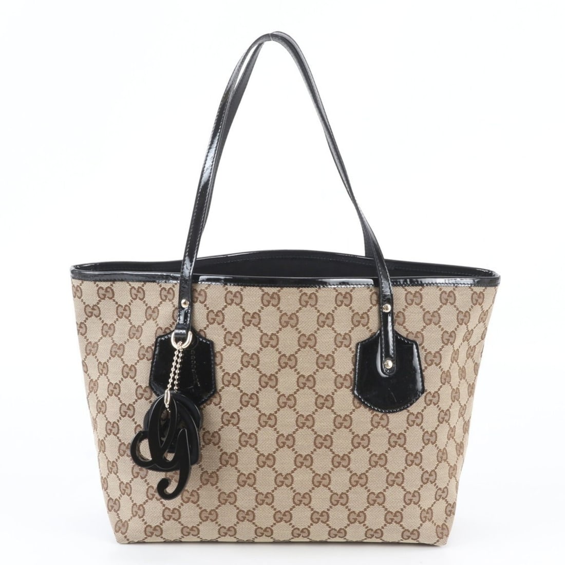 Gucci GG Canvas Jolie 211976 Leather Tote Bag Handbag Shoulder Brown Women's (1 of 10)