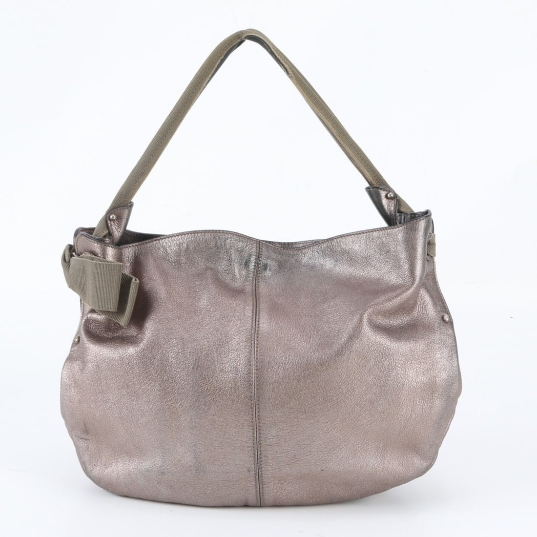 Salvatore Ferragamo Vara Ribbon Leather Shoulder Bag, One-Shoulder Bag for Women (1 of 10)