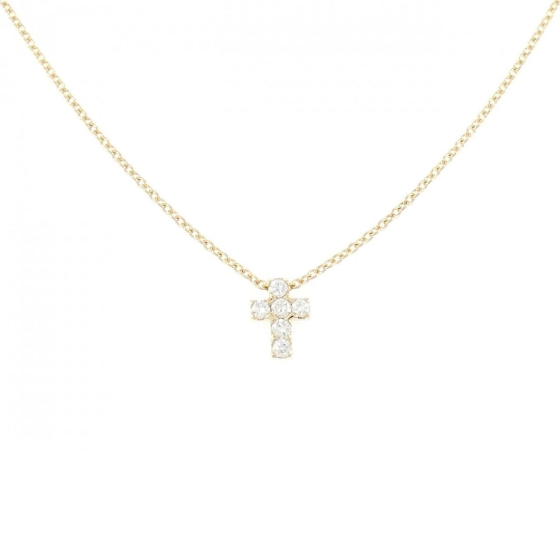 Van Cleef & Arpels Croix Miniature Necklace 0.18 CT: --- Catalog ---Category: SizePendant Size: 7.9mm x 5.8mm / 0.31'' x 0.22''Neck Circumference: 38 cm - 45 cm / 14.96'' - 17.71''Category: DesignGender: WomenMaterial: Yellow gold (18K)Pendant Type: