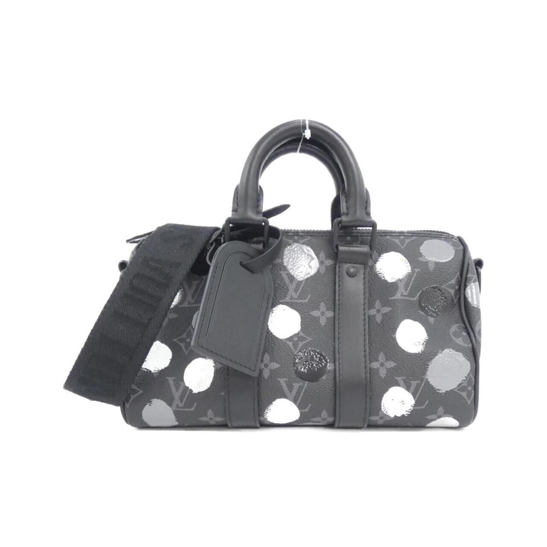Louis Vuitton Monogram Eclipse (LV X YK) Keepall Bandoulière 25cm M46406 Boston Bag: --- Catalog ---Category: SizeSize (HxWxD): 15cm x 25cm x 11cm / 5.9'' x 9.84'' x 4.33''Category: DesignType: Boston bagColor: BlackGender: Men,WomenMaterial: Coated canvas Category: GeneralLine: Monog