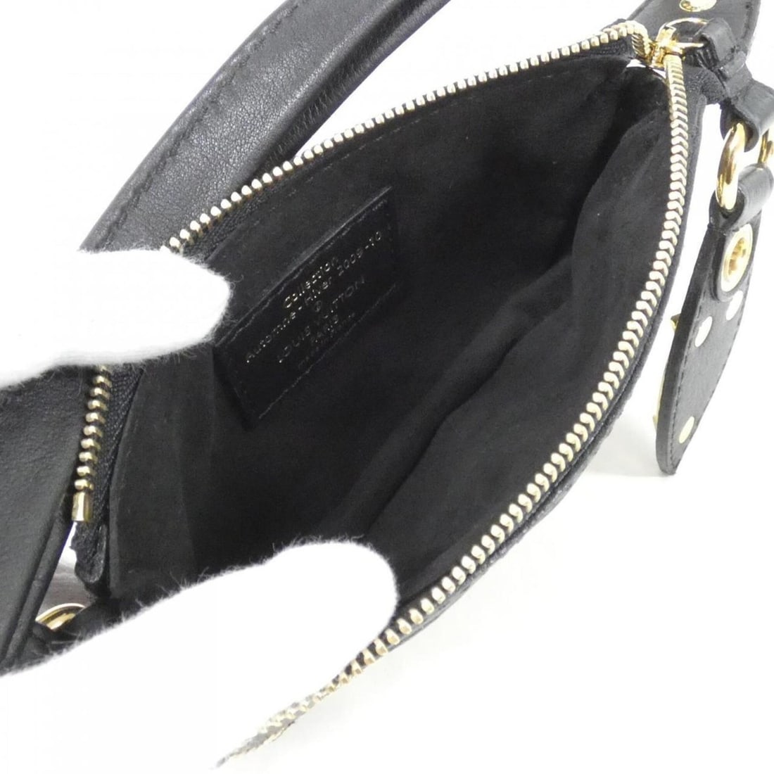Louis Vuitton Monogram Eclipse Mini Pochette Accessoires M60125 Accessory Pouch - 6