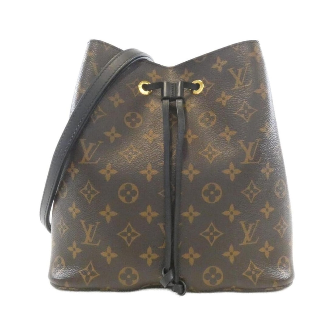 Louis Vuitton Monogram Neo Noe MM M44020 Shoulder Bag: --- Catalog ---Category: SizeSize (HxWxD): 26cm x 26cm x 17cm / 10.23'' x 10.23'' x 6.69''Category: DesignType: Shoulder bagColor: Black, MarronGender: WomenMaterial: Coated canvas Hardware Color: Gol