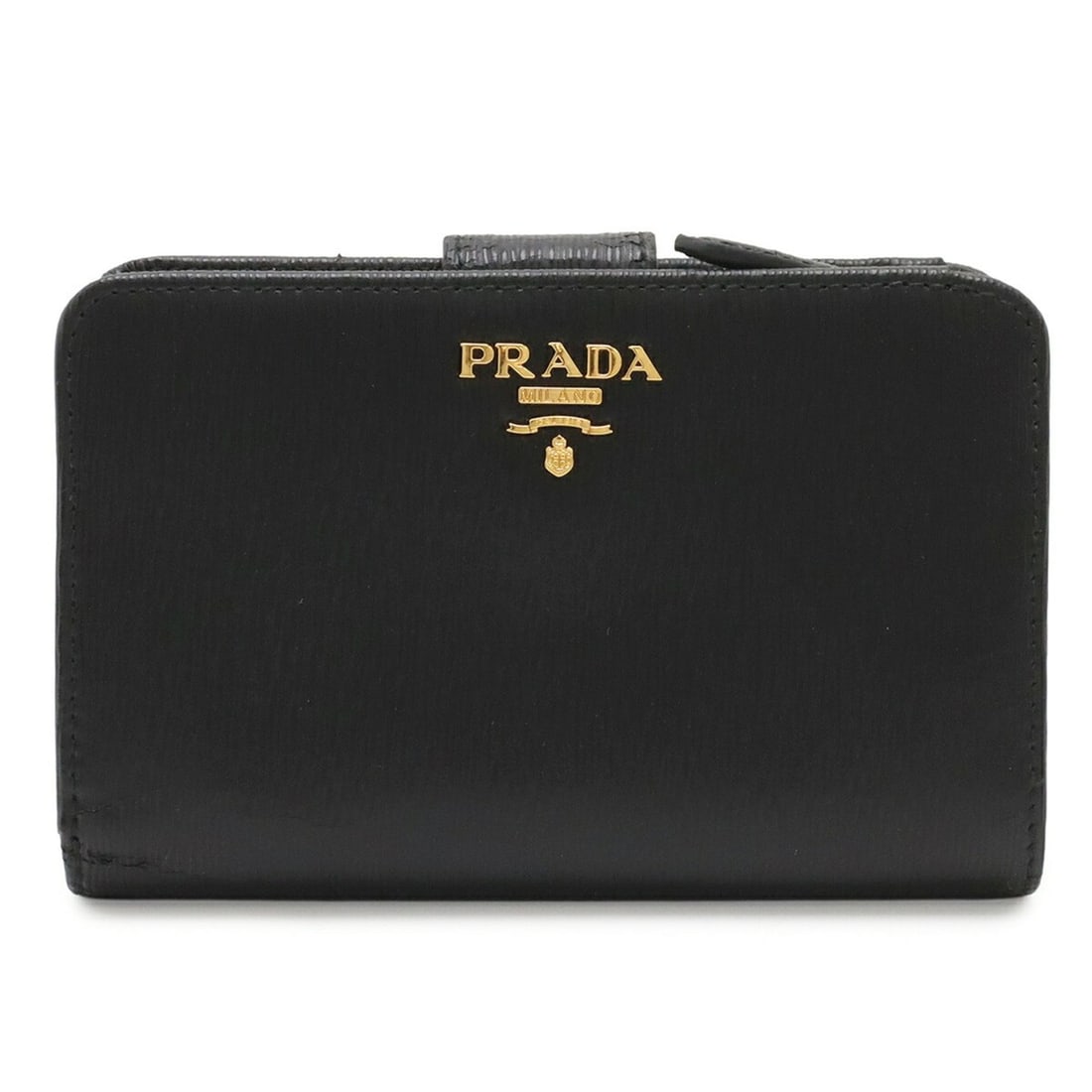 PRADA VITTELO MOVE Bi-fold Wallet, L-shaped, Leather, NERO Black, 1ML225: --- Catalog ---Category: SizeSize (HxWxD): 9cm x 14cm / 3.54'' x 5.51''Category: DesignType: Wallet (bi-fold)Color: Black, NeroGender: MenMaterial: Leather Category: GeneralBrand: Prada--- Item List -
