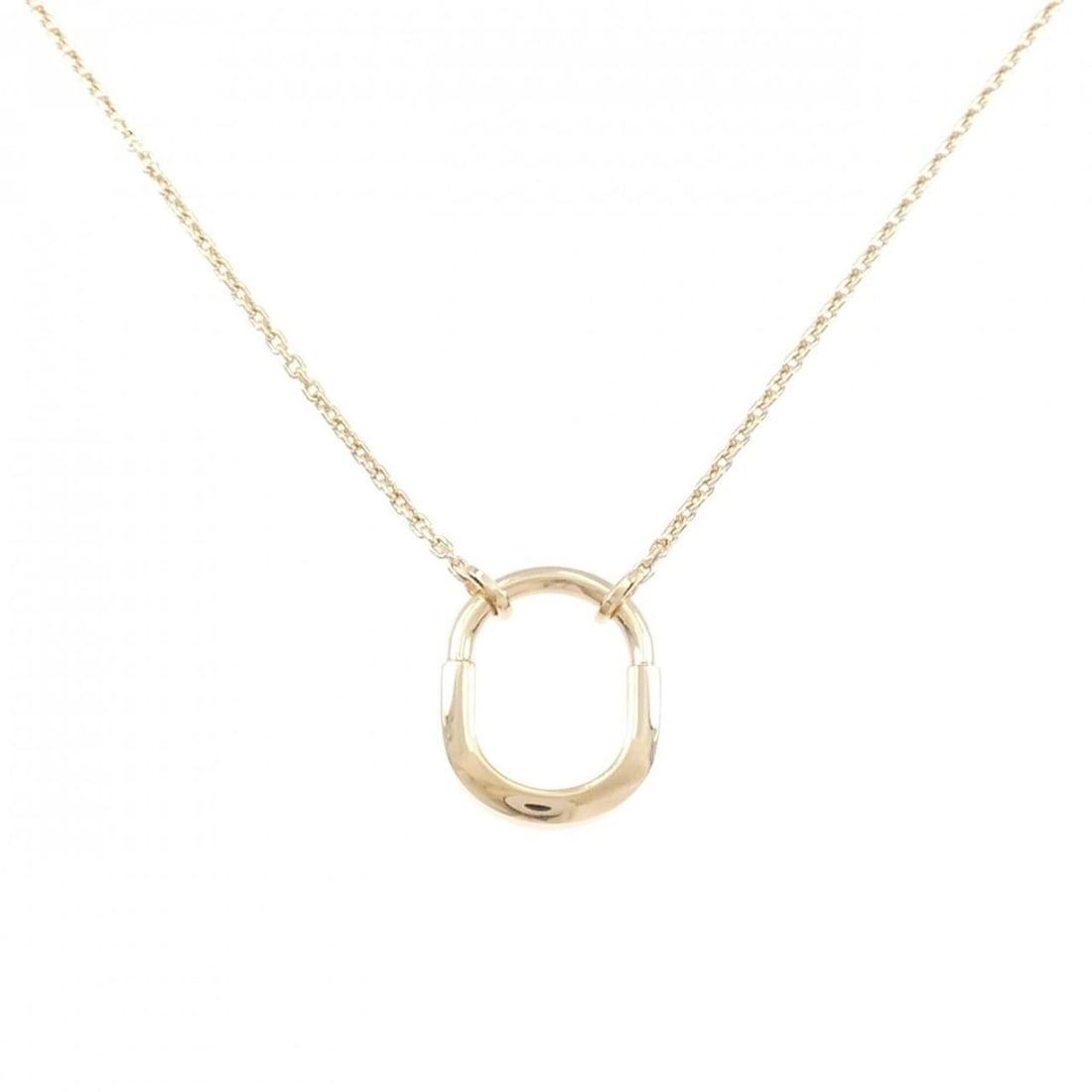 Tiffany Lock Necklace: --- Catalog ---Category: SizePendant Size: 18.5mm x 15mm / 0.72'' x 0.59''Neck Circumference: 41 cm - 46 cm / 16.14'' - 18.11''Category: DesignGender: WomenMaterial: Pink gold (18K)Pendant Type: