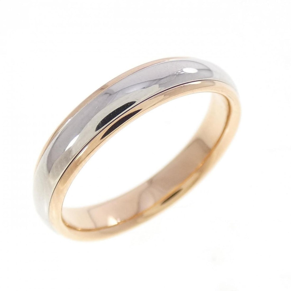 Tiffany Lucida Ring: --- Catalog ---Category: SizeJP Size: 13.0US Size: 6.5Category: DesignType: Band ringGender: WomenMaterial: Pink gold (18K), Platinum 950Category: GeneralBrand: Tiffany--- Item List ---Section: Condit