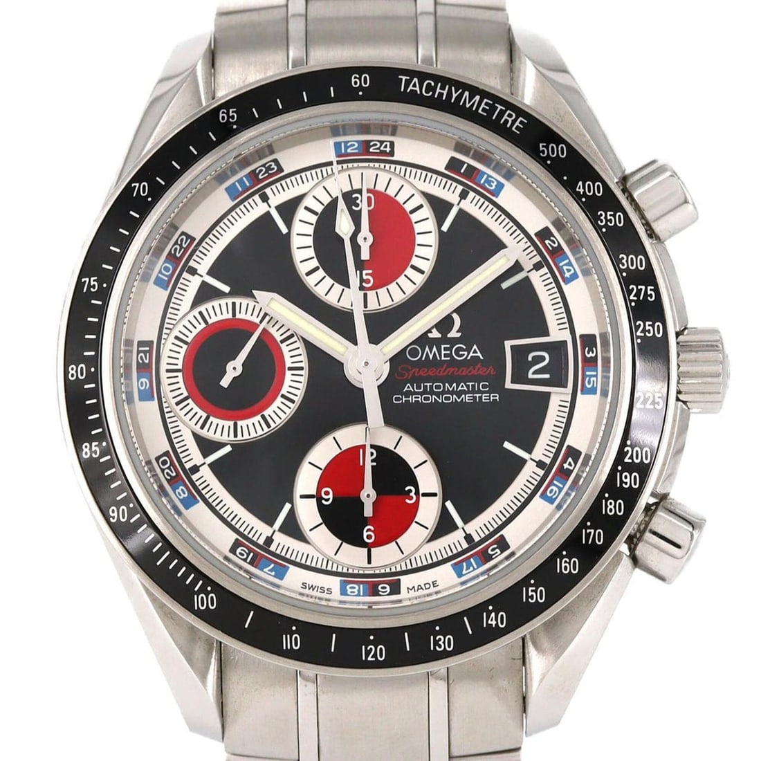 Omega Speedmaster Date 3210.52 Stainless Steel Automatic Watch (1 of 8)