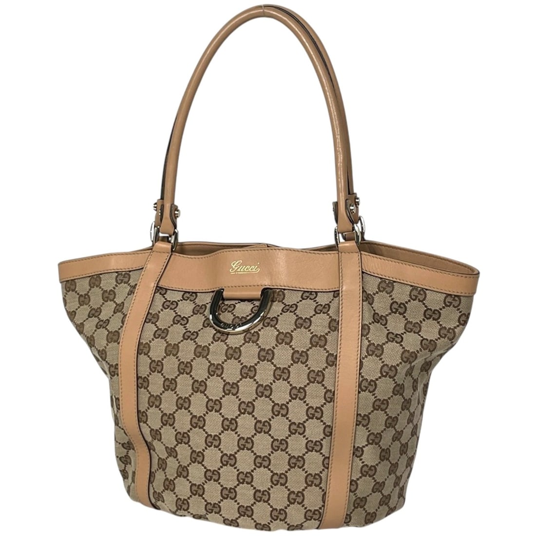 Gucci GG pattern tote bag, Abbey canvas, beige, 211982, women's.: --- Catalog ---Category: SizeSize (HxWxD): 30cm x 23cm x 11cm / 11.81'' x 9.05'' x 4.33''Category: DesignType: Tote bagColor: BeigeGender: WomenMaterial: GG canvas , Leather Category: GeneralMPN: 2119