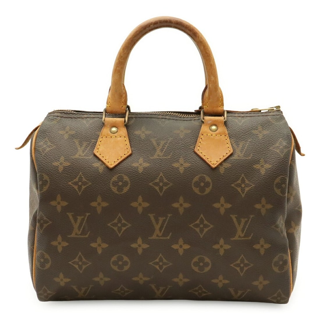 LOUIS VUITTON Louis Vuitton Monogram Speedy 25 Handbag M41528: --- Catalog ---Category: SizeSize (HxWxD): 18cm x 26cm x 15cm / 7.08'' x 10.23'' x 5.9''Category: DesignType: Boston bag, HandbagColor: BrownGender: Women,MenMaterial: Monogram , Canvas Category: