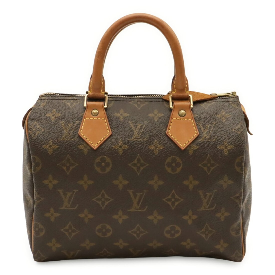 LOUIS VUITTON Louis Vuitton Monogram Speedy 25 Handbag M41528: --- Catalog ---Category: SizeSize (HxWxD): 18.5cm x 25.5cm x 14cm / 7.28'' x 10.03'' x 5.51''Category: DesignType: Boston bag, HandbagColor: BrownGender: Women,MenMaterial: Monogram , Canvas