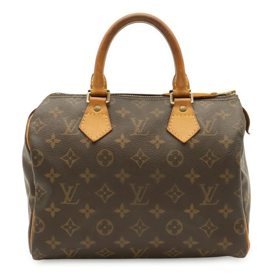 LOUIS VUITTON Louis Vuitton Monogram Speedy 25 Handbag M41528: --- Catalog ---Category: SizeSize (HxWxD): 18.5cm x 25cm x 15cm / 7.28'' x 9.84'' x 5.9''Category: DesignType: Boston bag, HandbagColor: BrownGender: Women,MenMaterial: Monogram , Canvas Category: