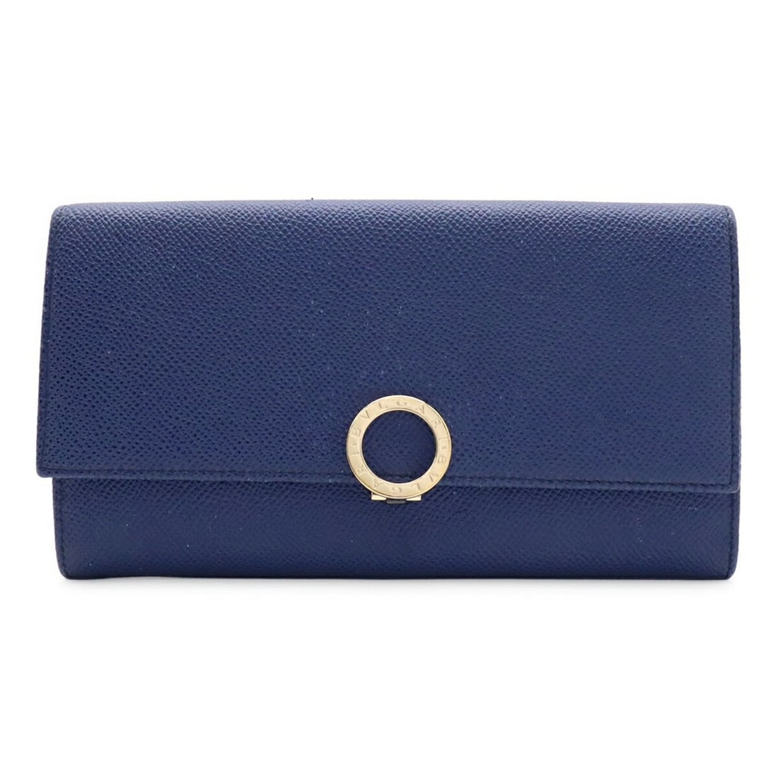 BVLGARI Bulgari Clip Bi-fold Long Wallet, Calf Leather, Blue Dahlia, 36317: --- Catalog ---Category: SizeSize (HxWxD): 11cm x 19cm / 4.33'' x 7.48''Category: DesignType: Long wallet (bi-fold)Color: BlueGender: Women,MenMaterial: Leather Category: GeneralBrand: BvlgariCountry