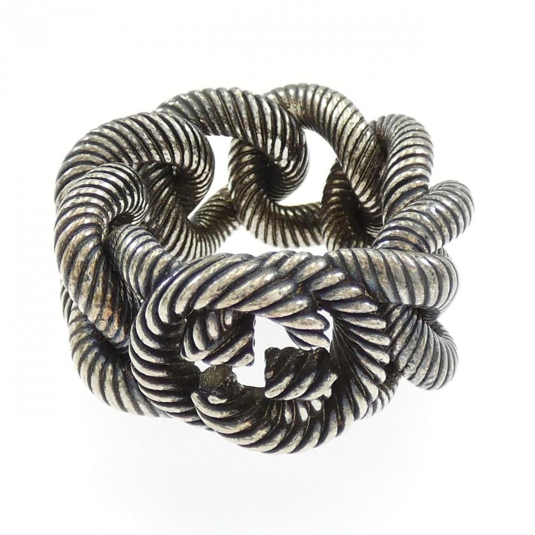 Gucci 925 Ring: --- Catalog ---Category: SizeJP Size: 17.0US Size: 8.5Category: DesignType: Band ringGender: WomenMaterial: Silver 925Category: GeneralMPN: 599740?J8400 0811Brand: Gucci--- Item List ---Section: