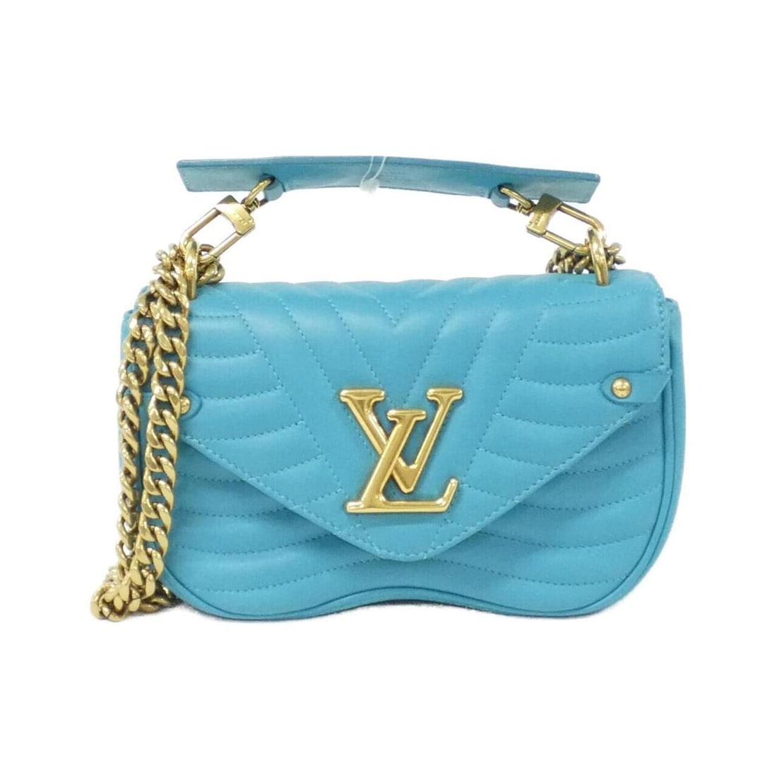 Louis Vuitton New Wave Chain Bag PM M51936 Shoulder: --- Catalog ---Category: SizeSize (HxWxD): 13cm x 21cm x 6cm / 5.11'' x 8.26'' x 2.36''Category: DesignType: Shoulder bagColor: GreenGender: WomenMaterial: Leather Hardware Color: GoldLeather/Fur