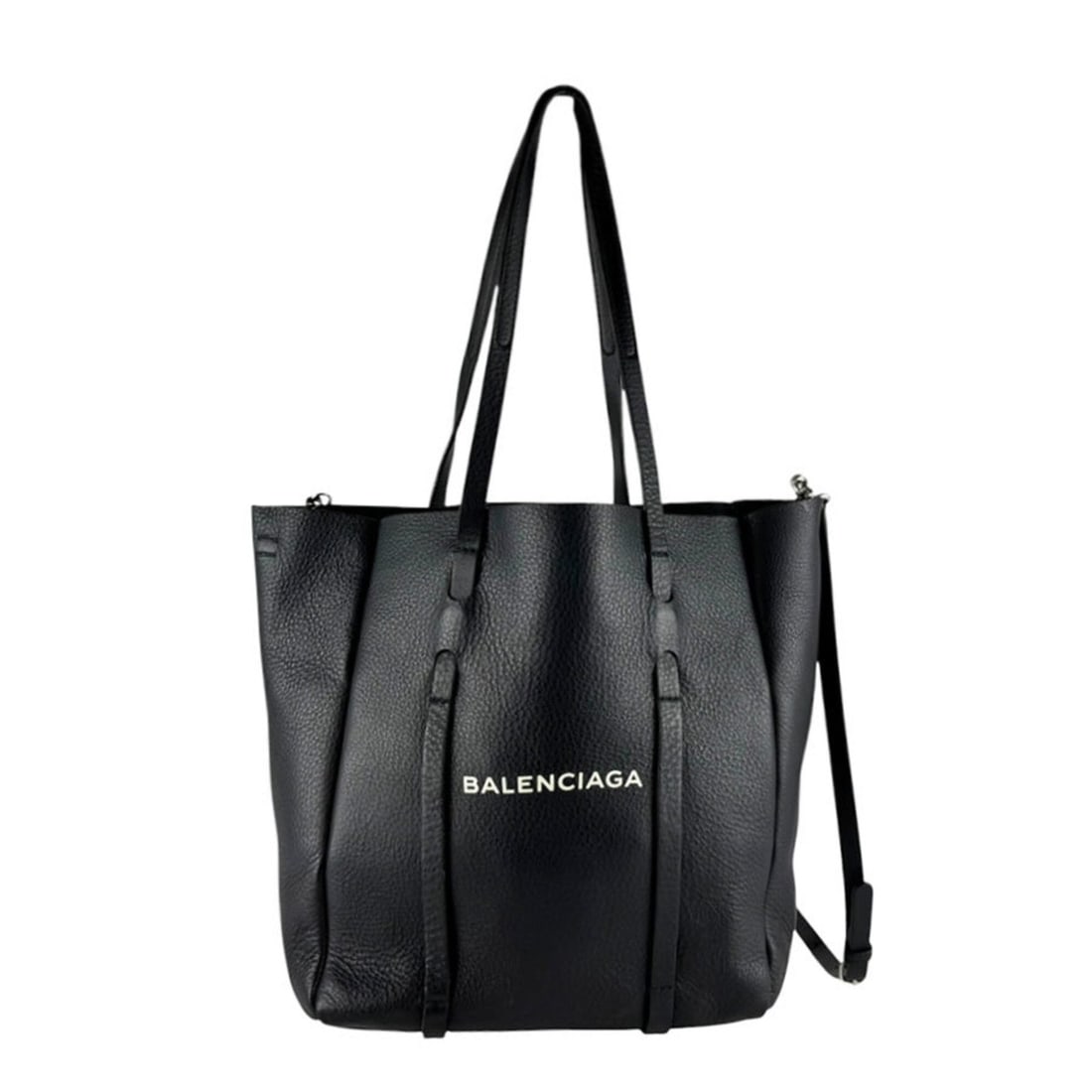 Balenciaga BALENCIAGA Shoulder Bag Everyday Tote Leather Black Women's 489815 z10454: --- Catalog ---Category: SizeSize (HxWxD): 27cm x 35cm x 10cm / 10.62'' x 13.77'' x 3.93''Category: DesignType: Shoulder bagColor: BlackGender: WomenMaterial: Leather Category: GeneralMPN: 489815Brand