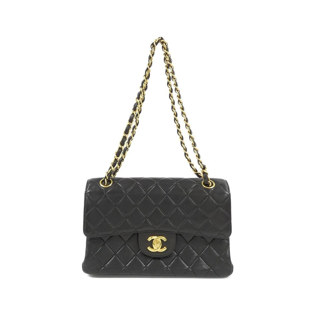 Chanel 06302 Shoulder Bag: --- Catalog ---Category: SizeSize (HxWxD): 14cm x 23cm x 8cm / 5.51'' x 9.05'' x 3.14''Category: DesignType: Shoulder bagColor: BlackGender: WomenMaterial: Leather Leather/Fur Type: LambskinCategory: 