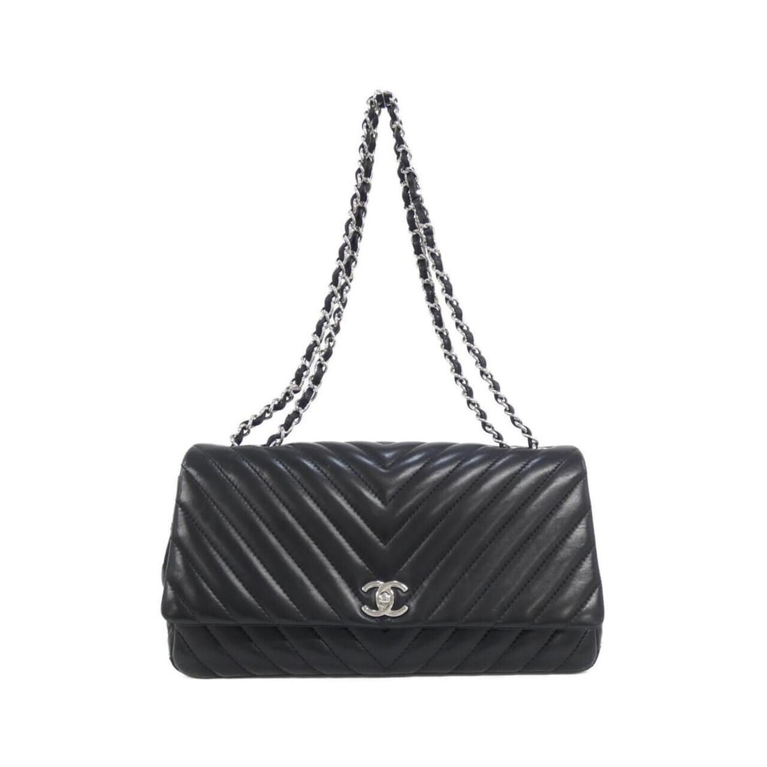 Chanel shoulder bag: --- Catalog ---Category: SizeSize (HxWxD): 18cm x 32cm x 9cm / 7.08'' x 12.59'' x 3.54''Category: DesignType: Shoulder bagColor: BlackGender: WomenMaterial: Leather Hardware Color: SilverLeather/Fur T
