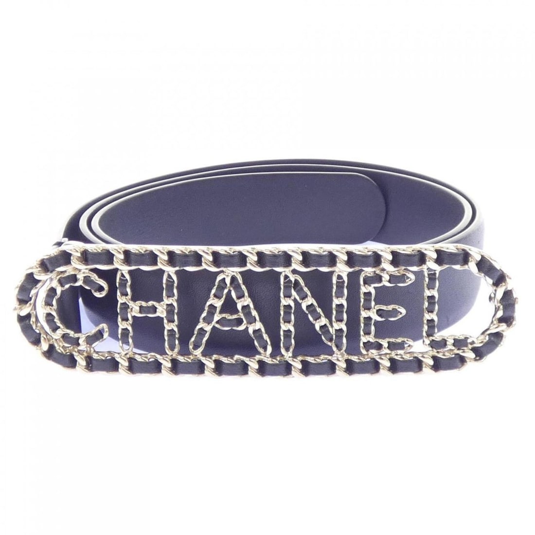 Chanel belt: --- Catalog ---Category: SizeLength: 78cm - 83cm / 30.7'' - 32.67''Category: DesignType: Standard beltColor: BlackGender: WomenCategory: GeneralBrand: Chanel--- Item List ---Section: