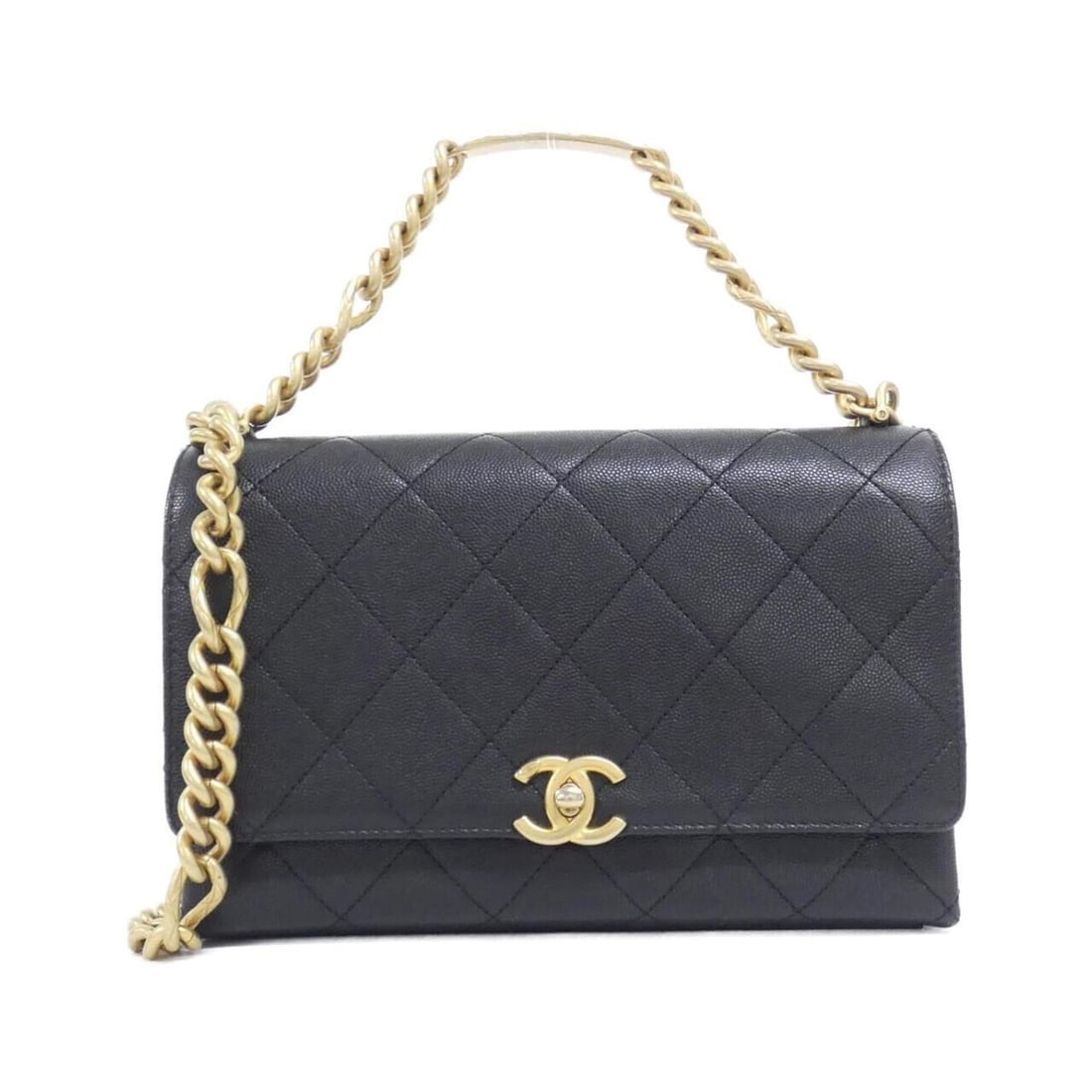 Chanel AS2764 handbag: --- Catalog ---Category: SizeSize (HxWxD): 16cm x 24cm x 6.5cm / 6.29'' x 9.44'' x 2.55''Category: DesignType: HandbagColor: BlackGender: WomenMaterial: Grained Calfskin Hardware Color: Matte