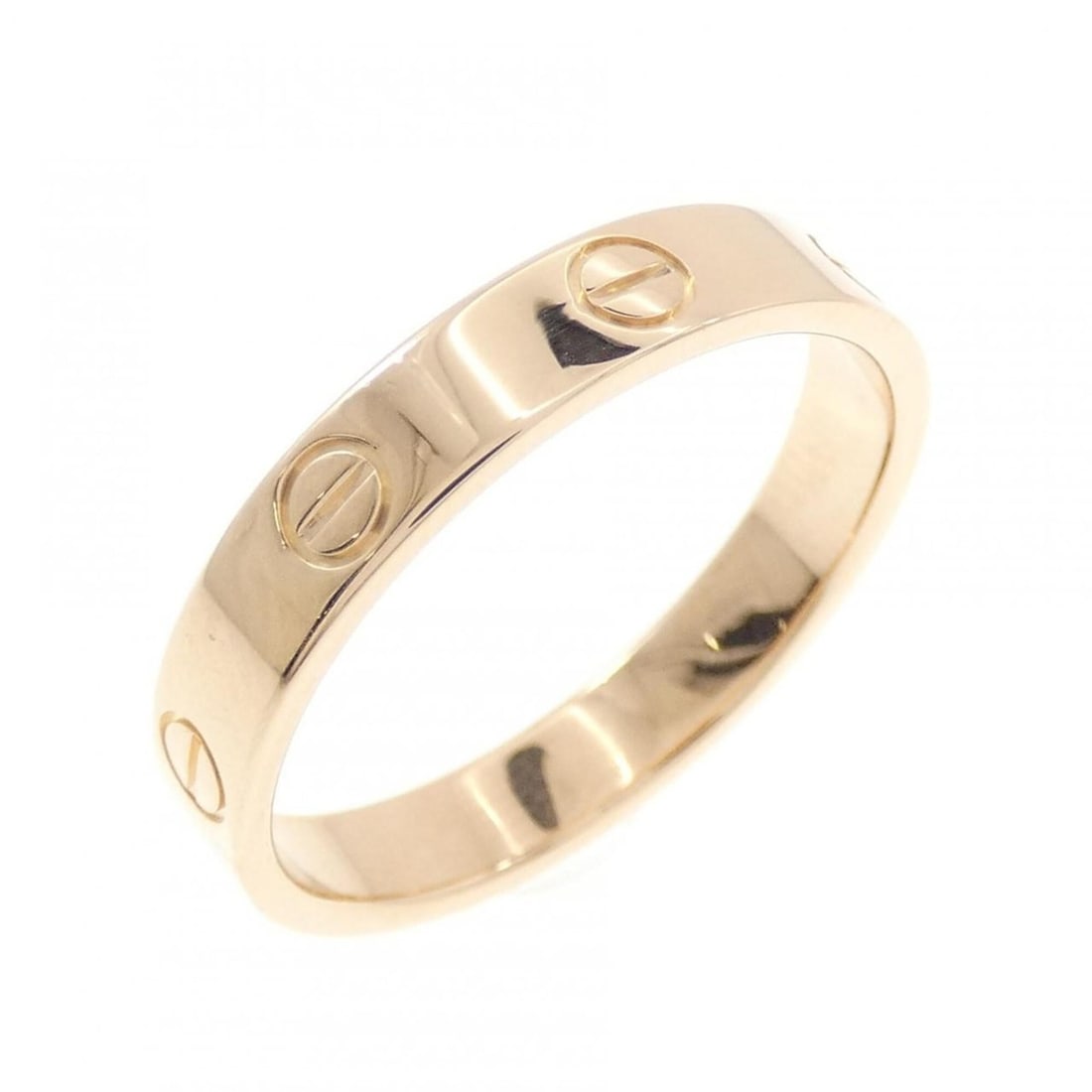 Cartier Mini Love Ring: --- Catalog ---Category: SizeUS Size: 10Brand Size: 60Category: DesignType: Band ringGender: WomenMaterial: Pink gold (18K)Category: GeneralMPN: B4085200Brand: Cartier--- Item List ---Section: Conditi
