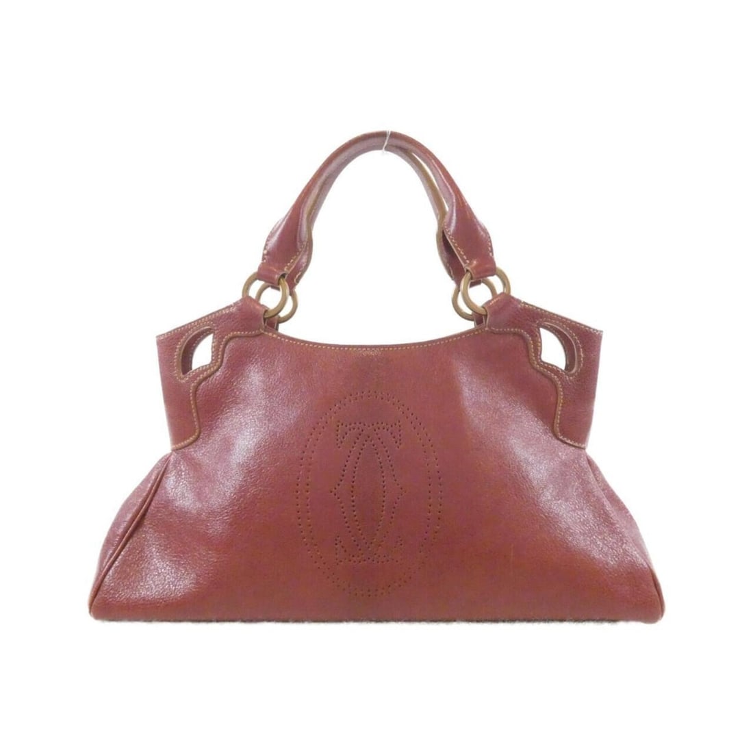 Cartier Marcello L1000834 Handbag: --- Catalog ---Category: SizeSize (HxWxD): 19cm x 36cm x 12cm / 7.48'' x 14.17'' x 4.72''Category: DesignType: HandbagColor: Rose pinkGender: WomenMaterial: Leather Hardware Color: GoldCategory: