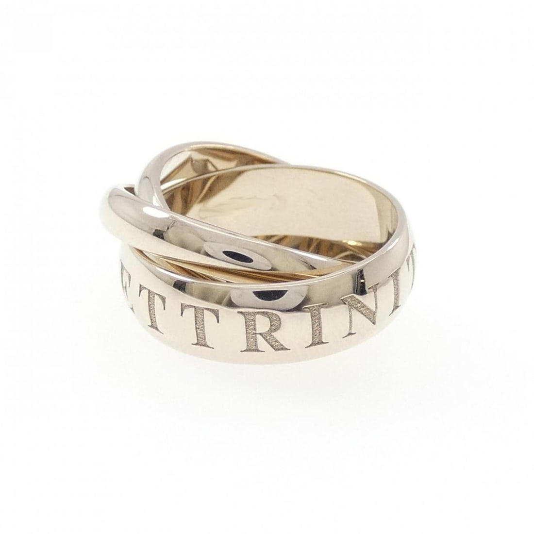 Cartier Trinity 1998 Christmas Limited Edition Ring: --- Catalog ---Category: SizeUS Size: 3.5Brand Size: 46Category: DesignType: Band ringGender: WomenMaterial: White gold (18K)Category: GeneralMPN: O7471OBrand: Cartier--- Item List ---Section: