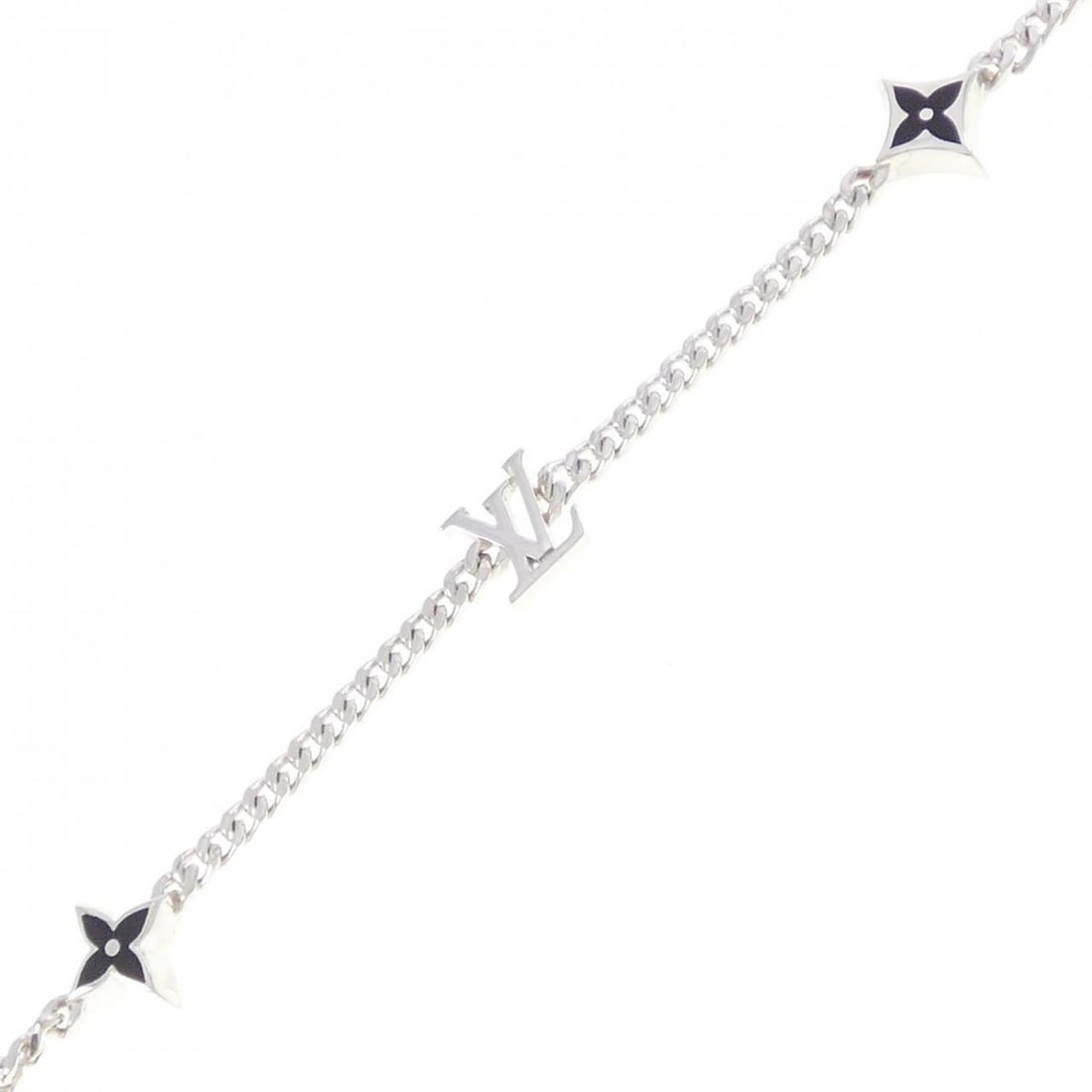 Louis Vuitton LV Spike Bracelet: --- Catalog ---Category: SizeLength: 18cm - 24.5cm / 7.08'' - 9.64''Category: DesignType: Charm braceletColor: SilverMaterial: Silver 925Category: GeneralMPN: M1520ABrand: Louis Vuitton--- Item List
