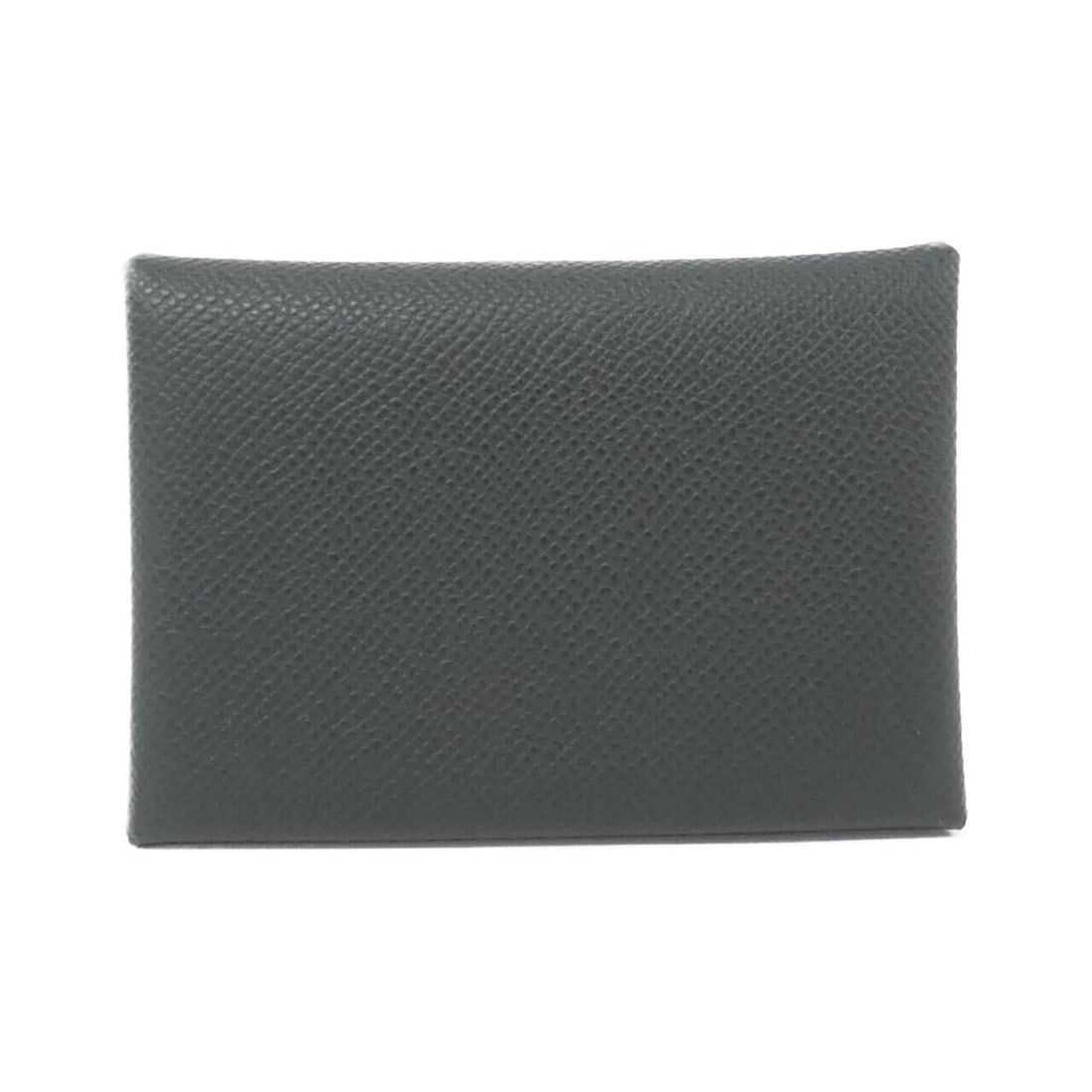 Hermes Calvi Duo 083035CK Wallet/Coin Case: --- Catalog ---Category: SizeSize (HxWxD): 7.5cm x 10.5cm x 1.5cm / 2.95'' x 4.13'' x 0.59''Category: DesignType: Coin purse/coin caseColor: Vert fonceGender: Women,MenMaterial: Epsom leather